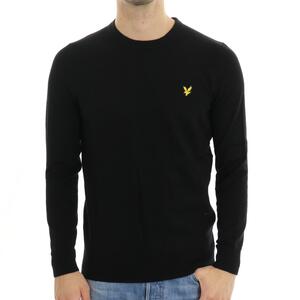 MAGLIA GIRO LYLE & SCOTT NERO